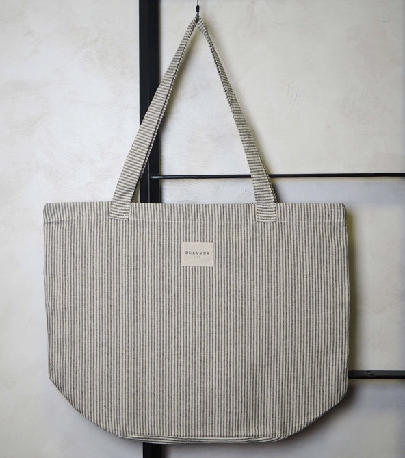 Large "Tona" Cotton Tote Bag