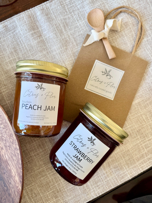 Mini Gift Bag + Wooden Jam Spoon